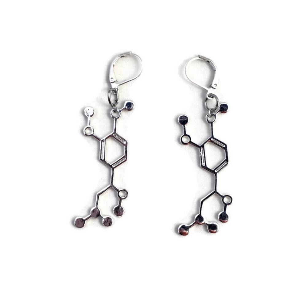 Adrenaline Molecule Earrings